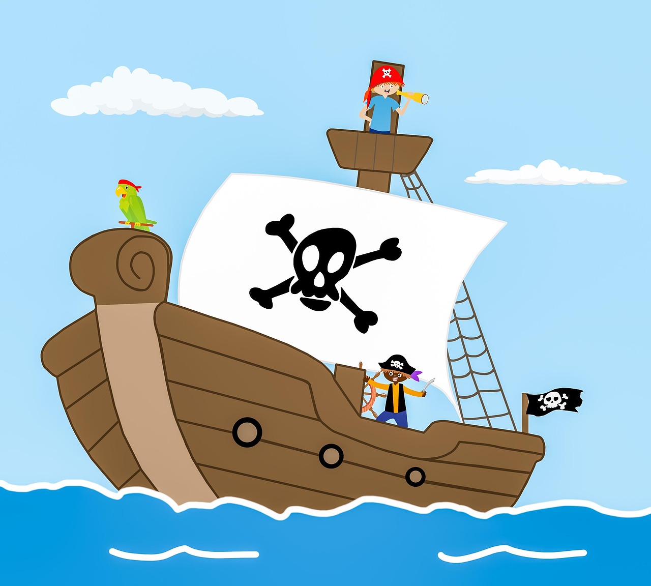 Sonhar com piratas indica ousadia e vontade de romper limites