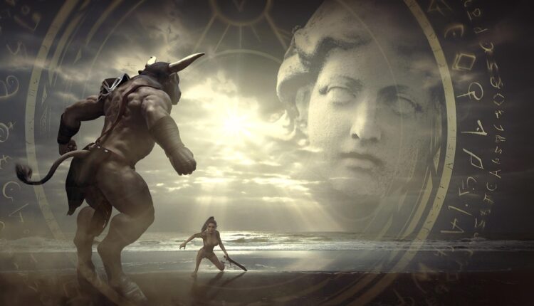 Sonhar com minotauro simboliza conflitos internos e força reprimida